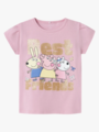 Name It Amanda Peppa Short Sleeve Top Cameo Pink