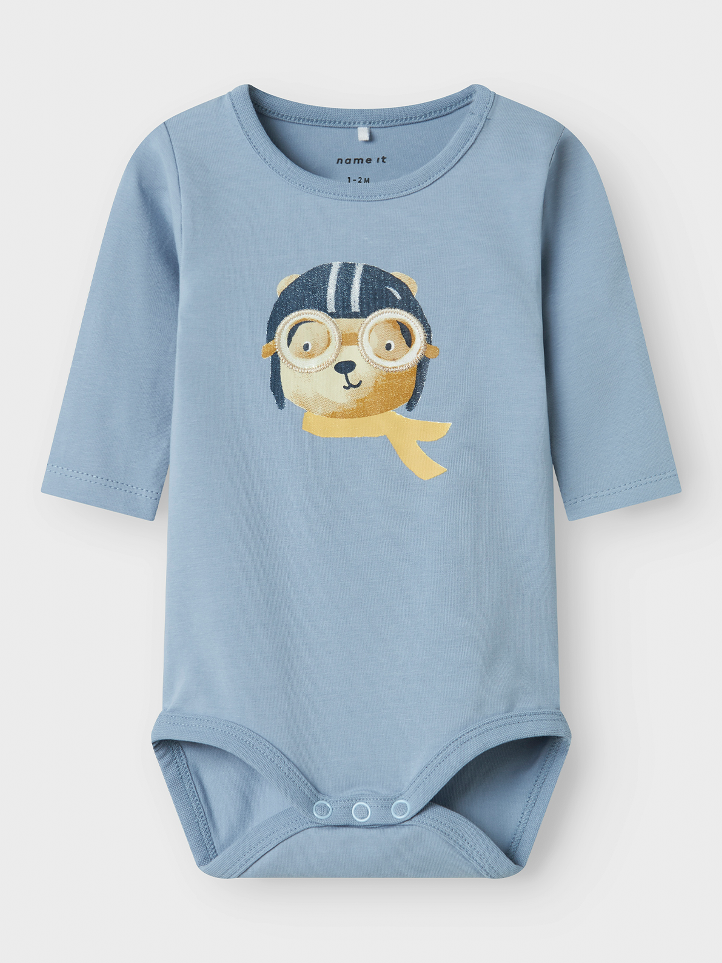 Name It Kopilot Long Sleeve Body dusty blue