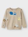 Name It Fheodor Long Sleeve Sweat Brushed Box Pure Cashmere