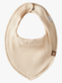 Name It Yvettejilla Scarf Bib Rib Bleached Sand
