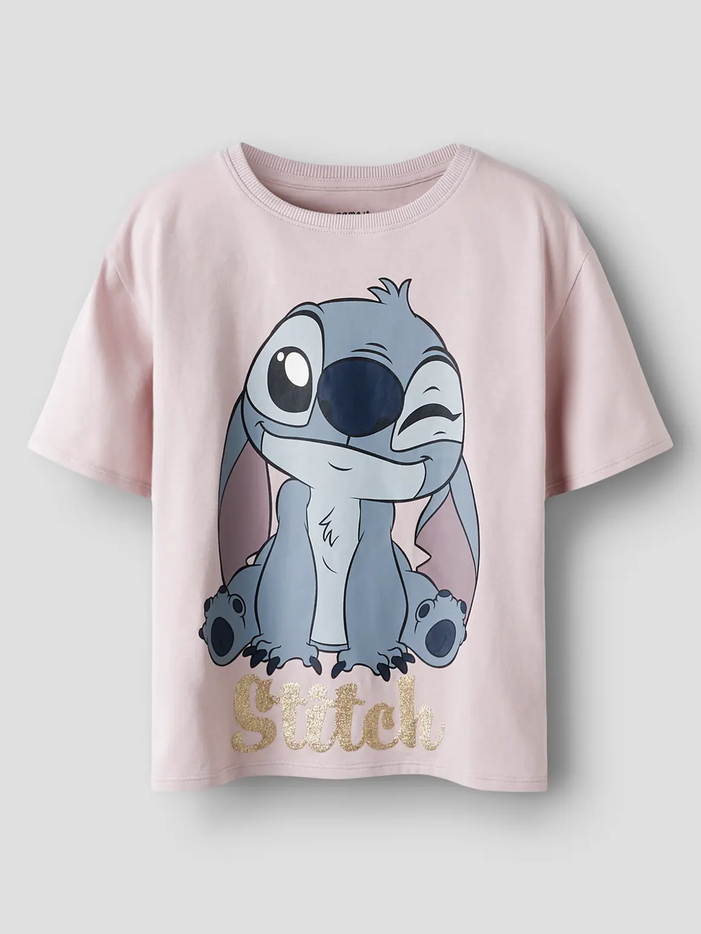 Name It Akun Stitch Short Sleeve Nreg Top Box Burnished Lilac