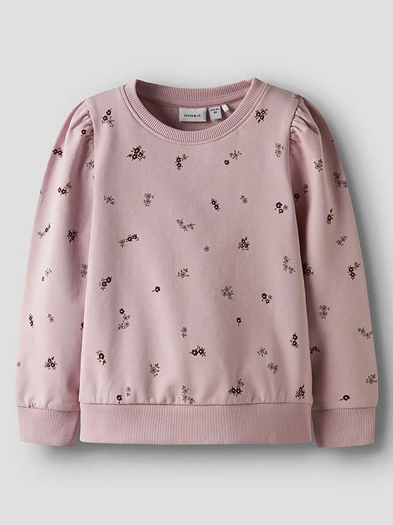 Name It Lower Long Sleeve Sweat Burnished Lilac