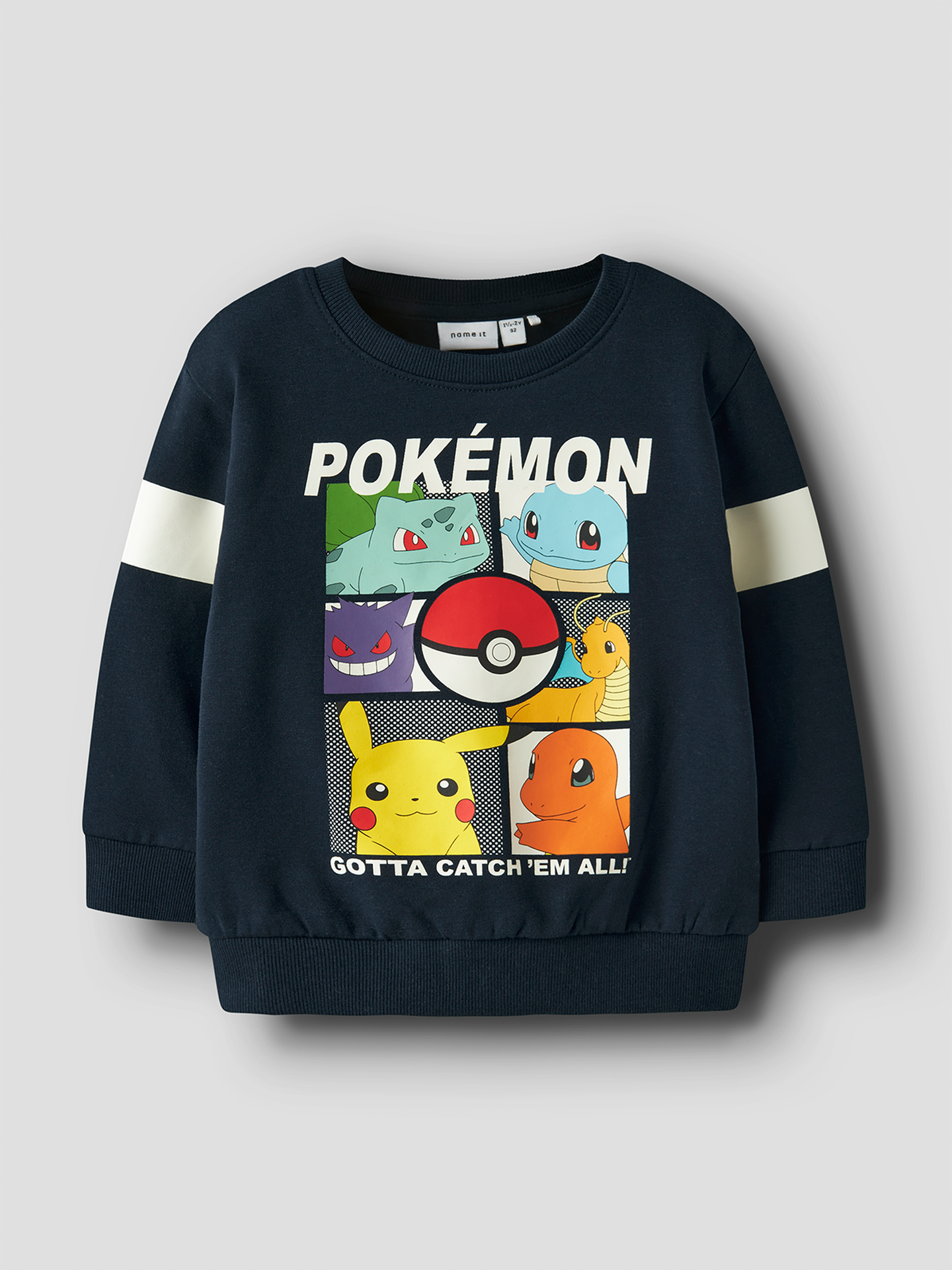 Name It Jussy Pokemon Sweat Brushed Sky Navy Blazer