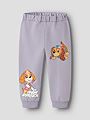 Name It Jara Paw Sweat Pant Brushed Lavender Gray