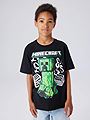 Name It Di Minecraft Short Sleeve Top Box Black