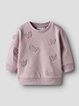 Name It Betina Long Sleeve Sweat Brushed Dawn Pink