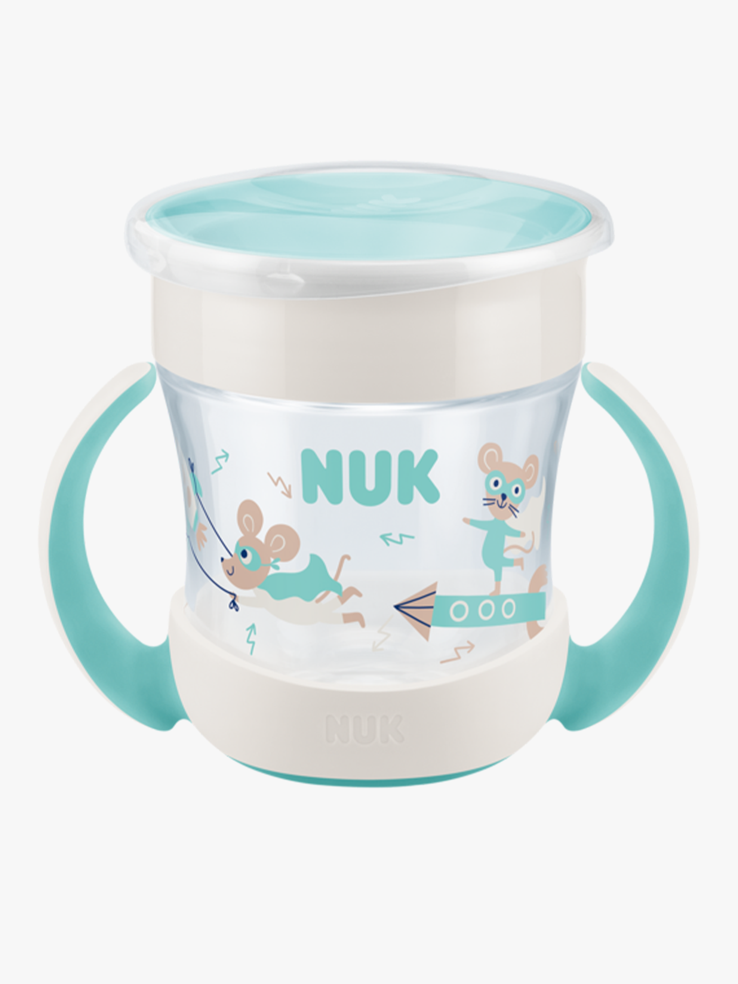 NUK Evolution Mini Magic Cup 6m+ Nøytral Flerfarget