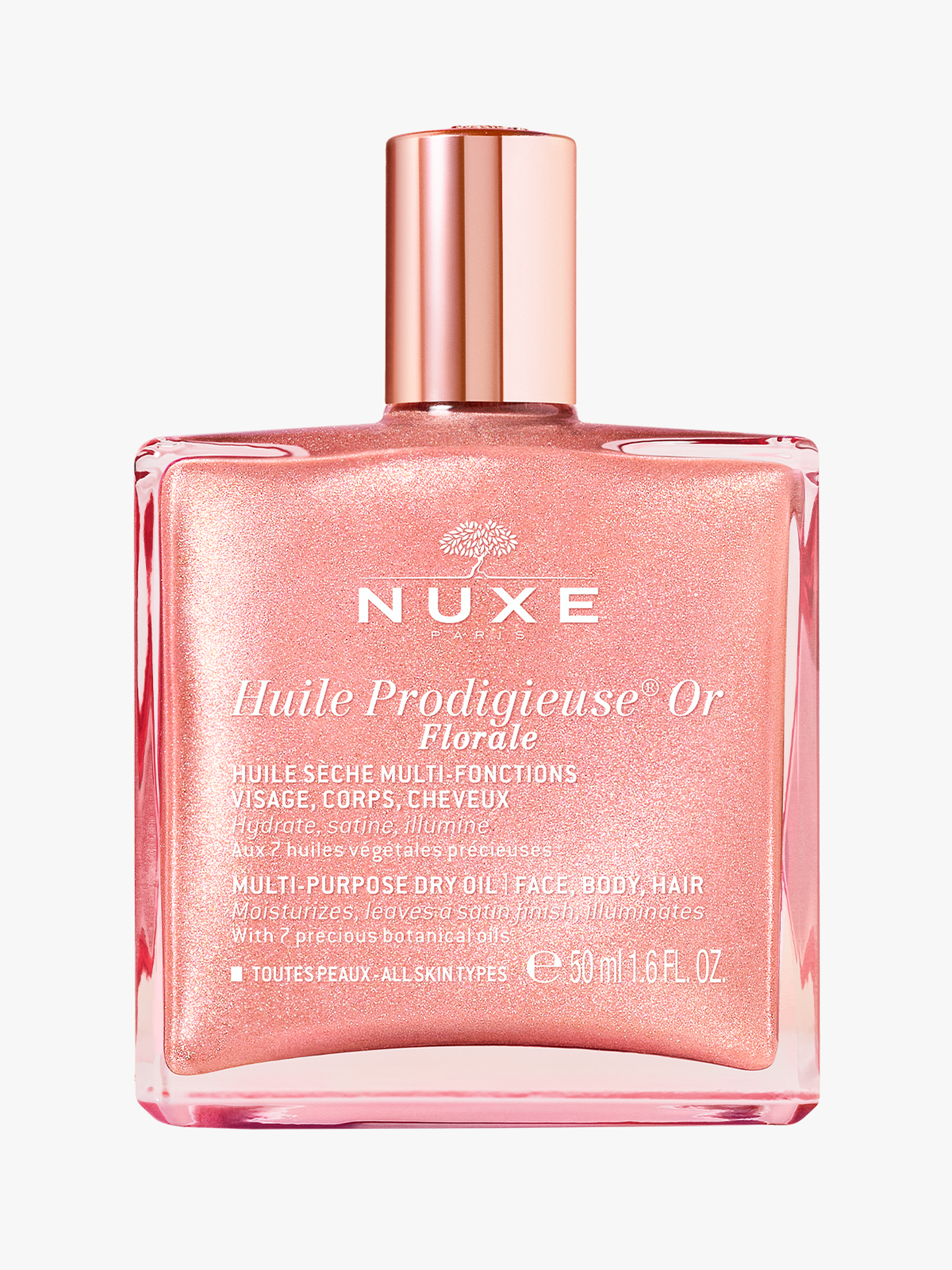 Nuxe Huile Prodigieuse Shimmer or Florale 50ml Flerfarget
