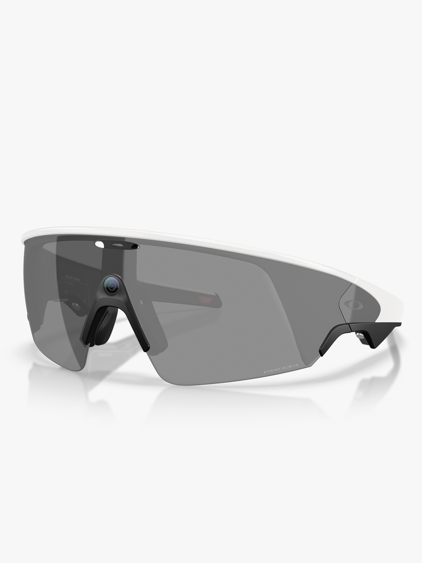 Oakley Vanguard Brilleglass: Prizm Black / Innfatning: White