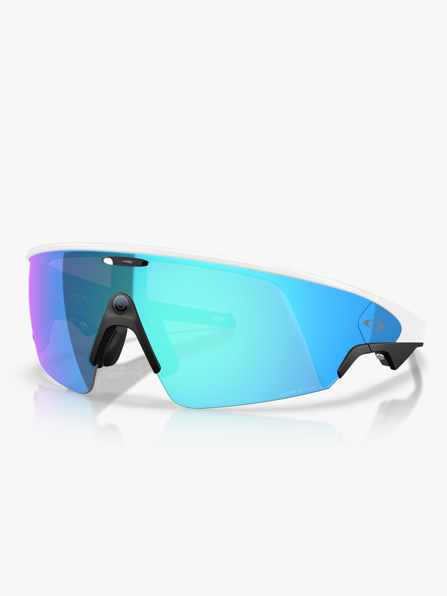 Oakley Vanguard Brilleglass: Prizm Sapphire / Innfatning: White