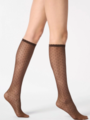 Oroblu Plumetis Knee High Brun