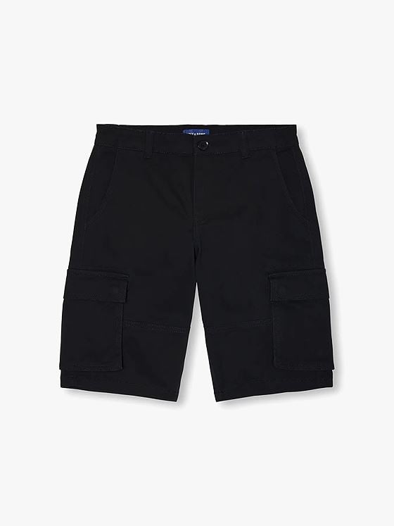 Only & Sons Jr Cam Stage Cargo Shorts Life Pant Black