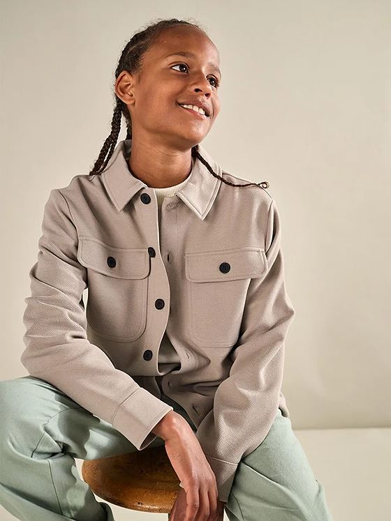 Only & Sons Jr New Kodyl Overshirt Sweat Vintage Khaki