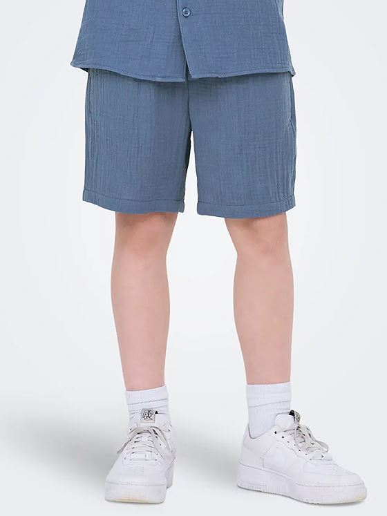 Only & Sons Jr Tel-Pas Shorts Woven Vintage Indigo