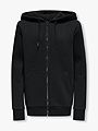 Only & Sons Jr Ceres Zip Hoodie Sweat Black