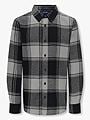 Only & Sons Jr Gudmund Long Sleeve Checked Shirt Griffin Black