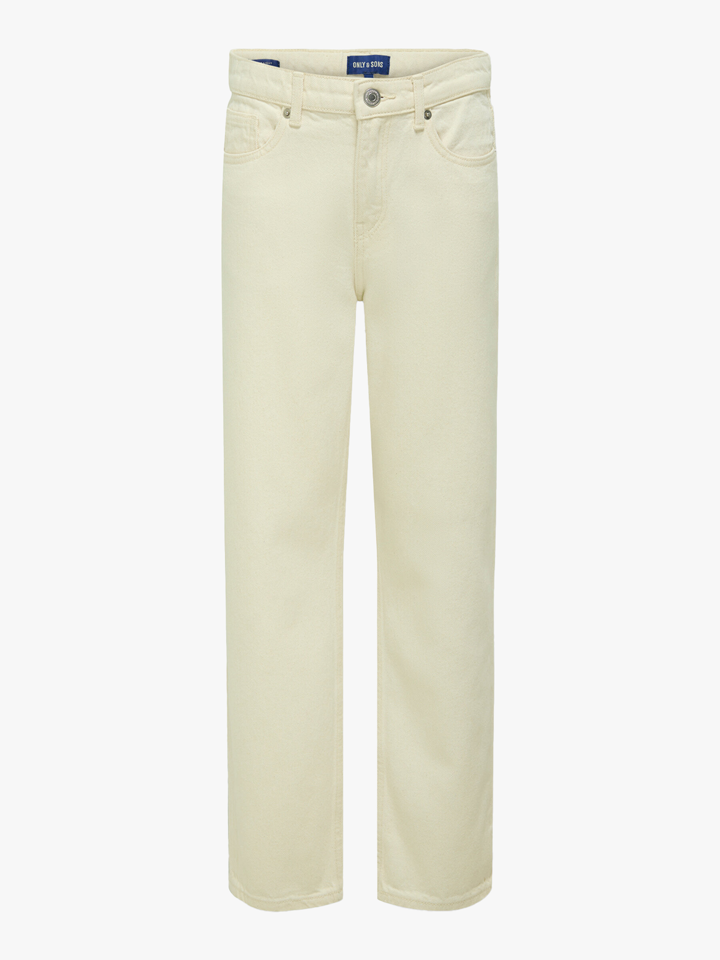 Only & Sons Jr Edge Straight Tai Denim Ecru