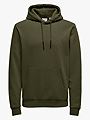 Only & Sons Ceres Hoodie Sweat Olive Night