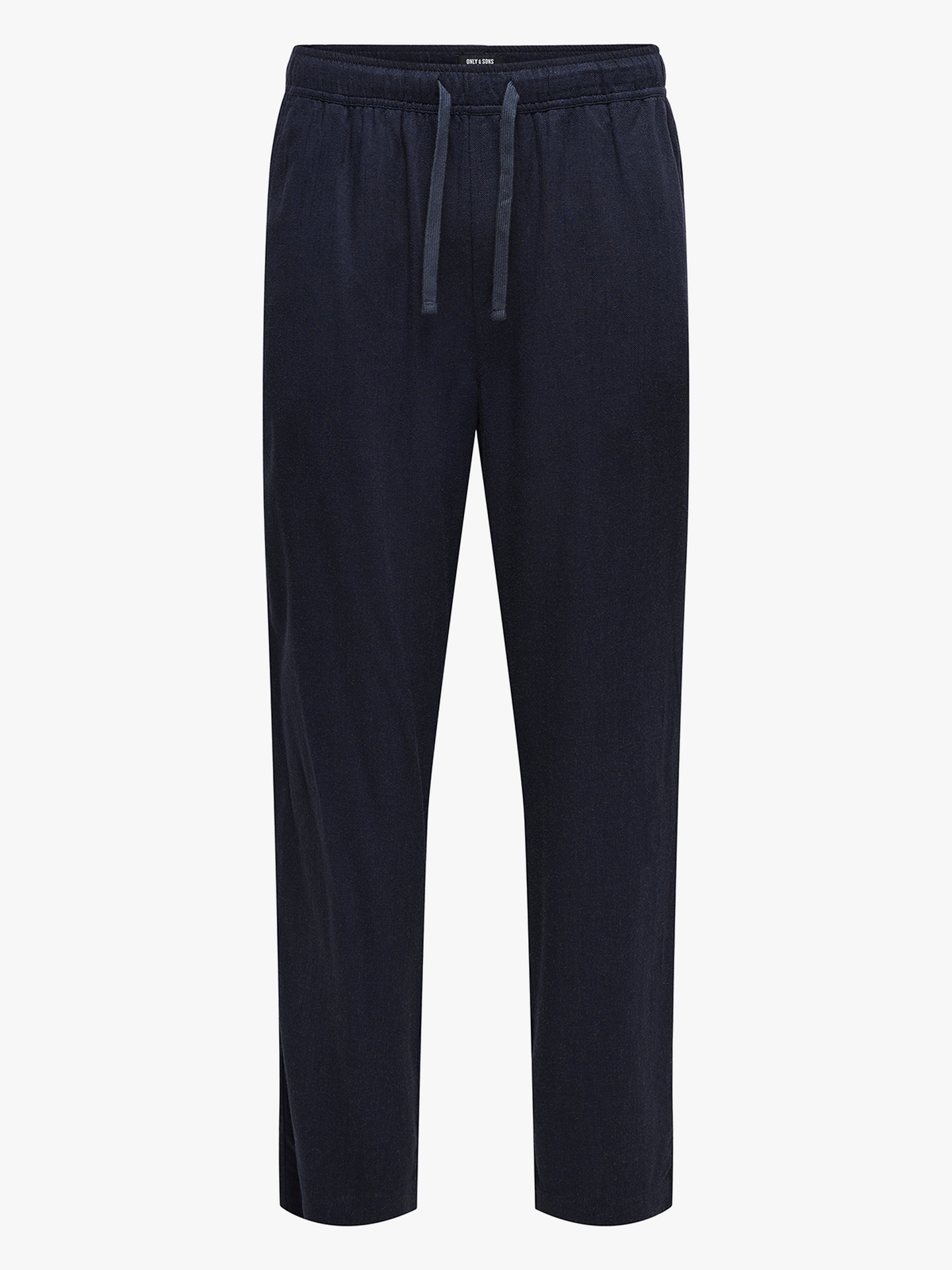 Only & Sons Sinus Loose Visc Lin Pnt Dark Navy