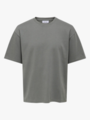 Only & Sons Caspian Airflex Boxy Short Sleeve Tee Castor Gray