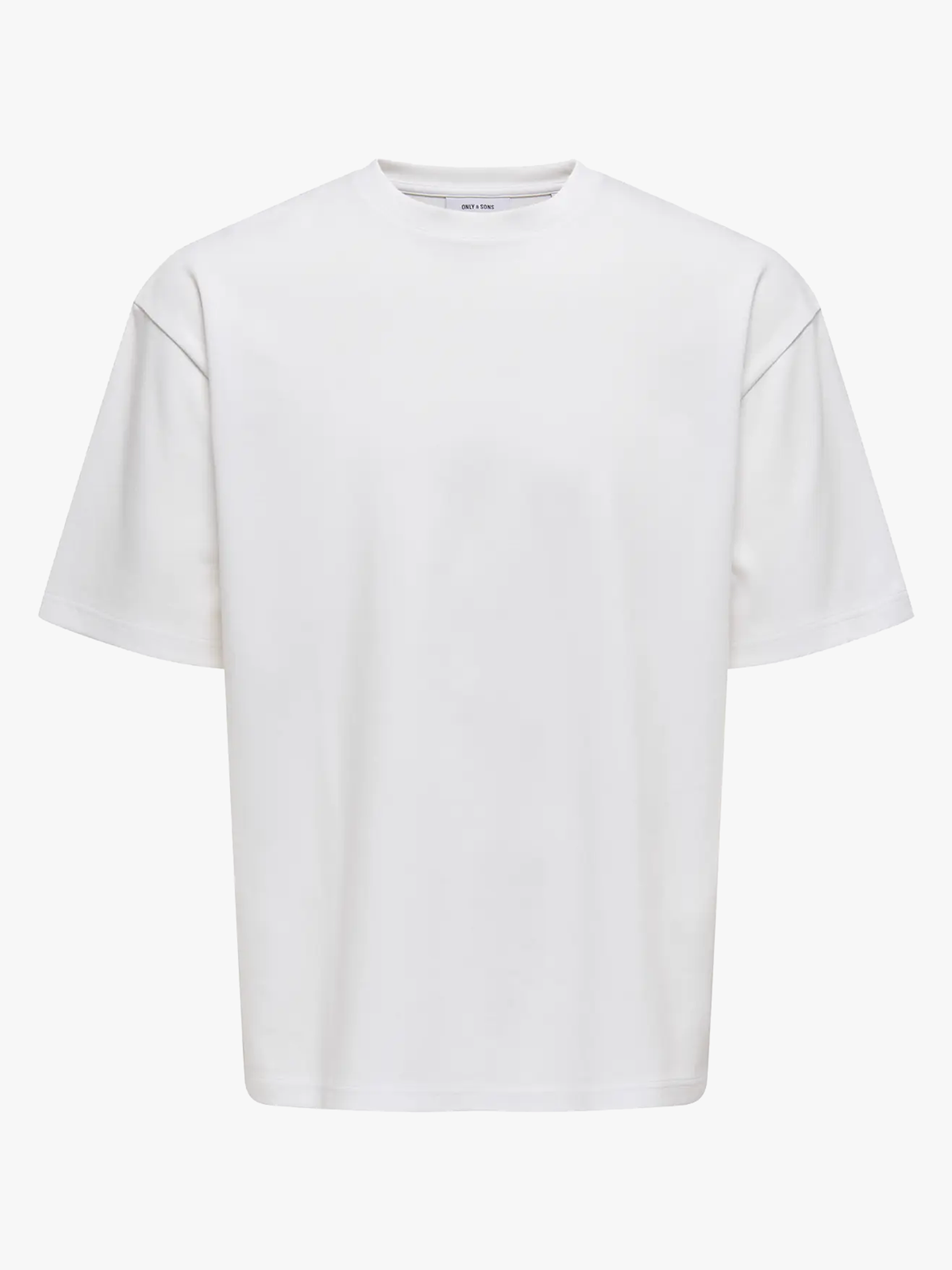Only & Sons Caspian Airflex Boxy Short Sleeve Tee White