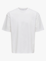 Only & Sons Caspian Airflex Boxy Short Sleeve Tee White