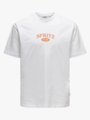Only & Sons Spritz Italy Short Sleeve Tee Bright White Spritz Club