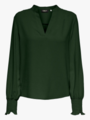 Only Mette V-Neck Long Sleeve Smock Top Duffel Bag