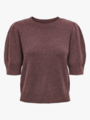 Only Rica Life 2/4 Pullover Knit Rose Brown w. Melange