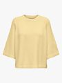 Only Simoni 3/4 Pullover Knit Mellow Yellow