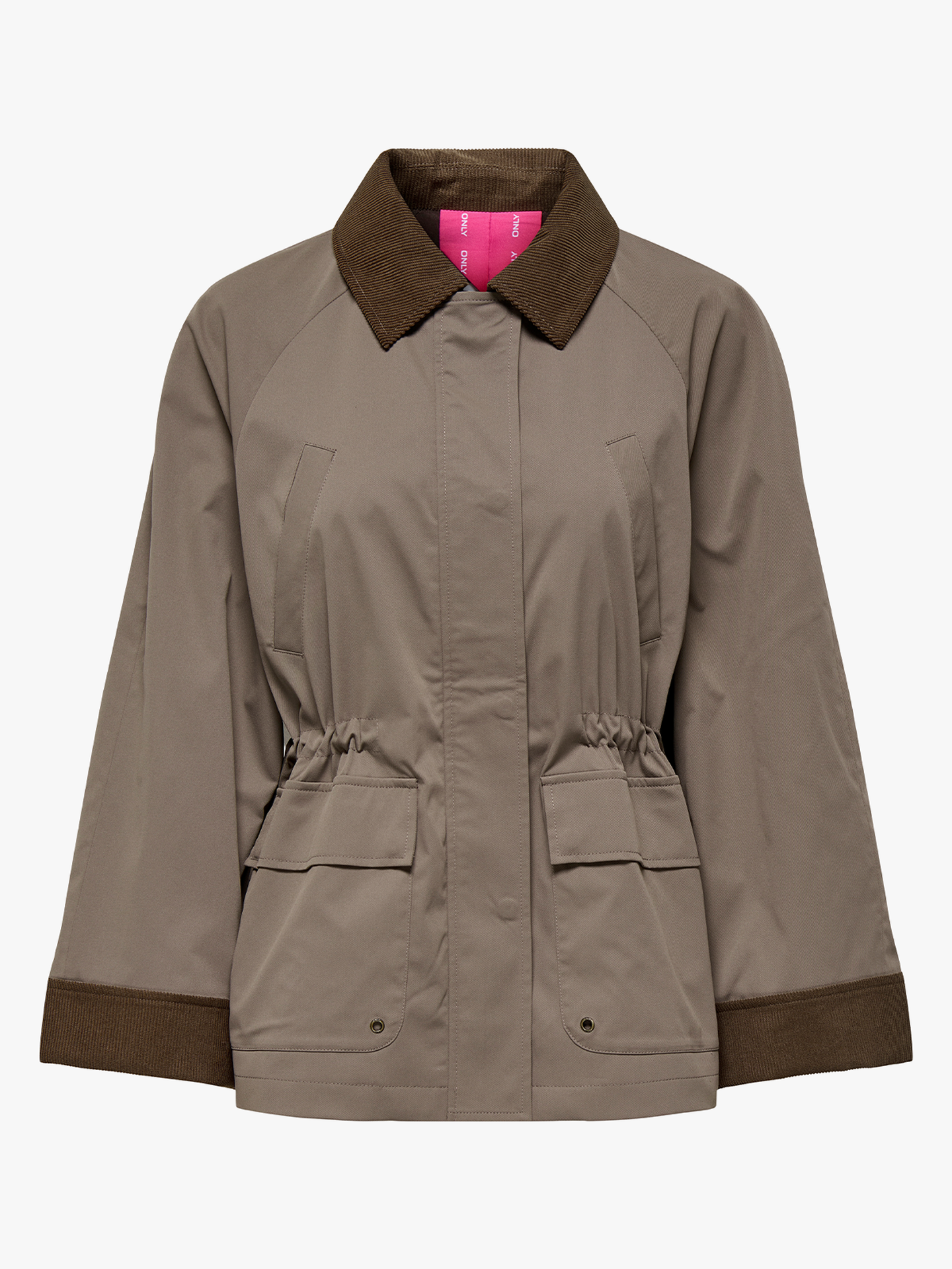 Only Eja Orchid Spring Life Jacket Walnut Chocolate Brown