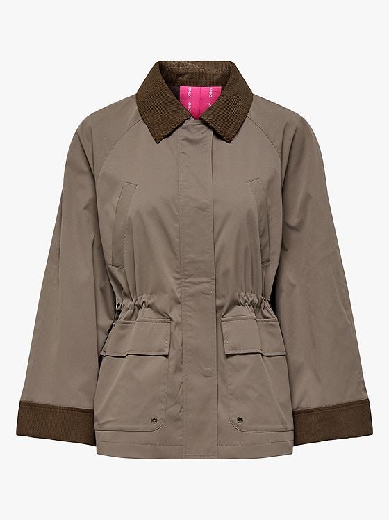 Only Eja Orchid Spring Life Jacket Walnut Chocolate Brown