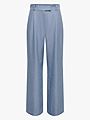 Only Linda High Waist Straight Mel Pants Vintage Indigo Melange