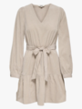 Only Marike Life Long Sleeve Cord Belt Dress String