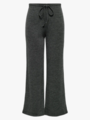 Only Kaya Life Wide Pants JRS Dark Grey Melange