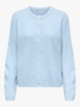 Only Simoni Long Sleeve O-Neck Cardigan Cashmere Blue