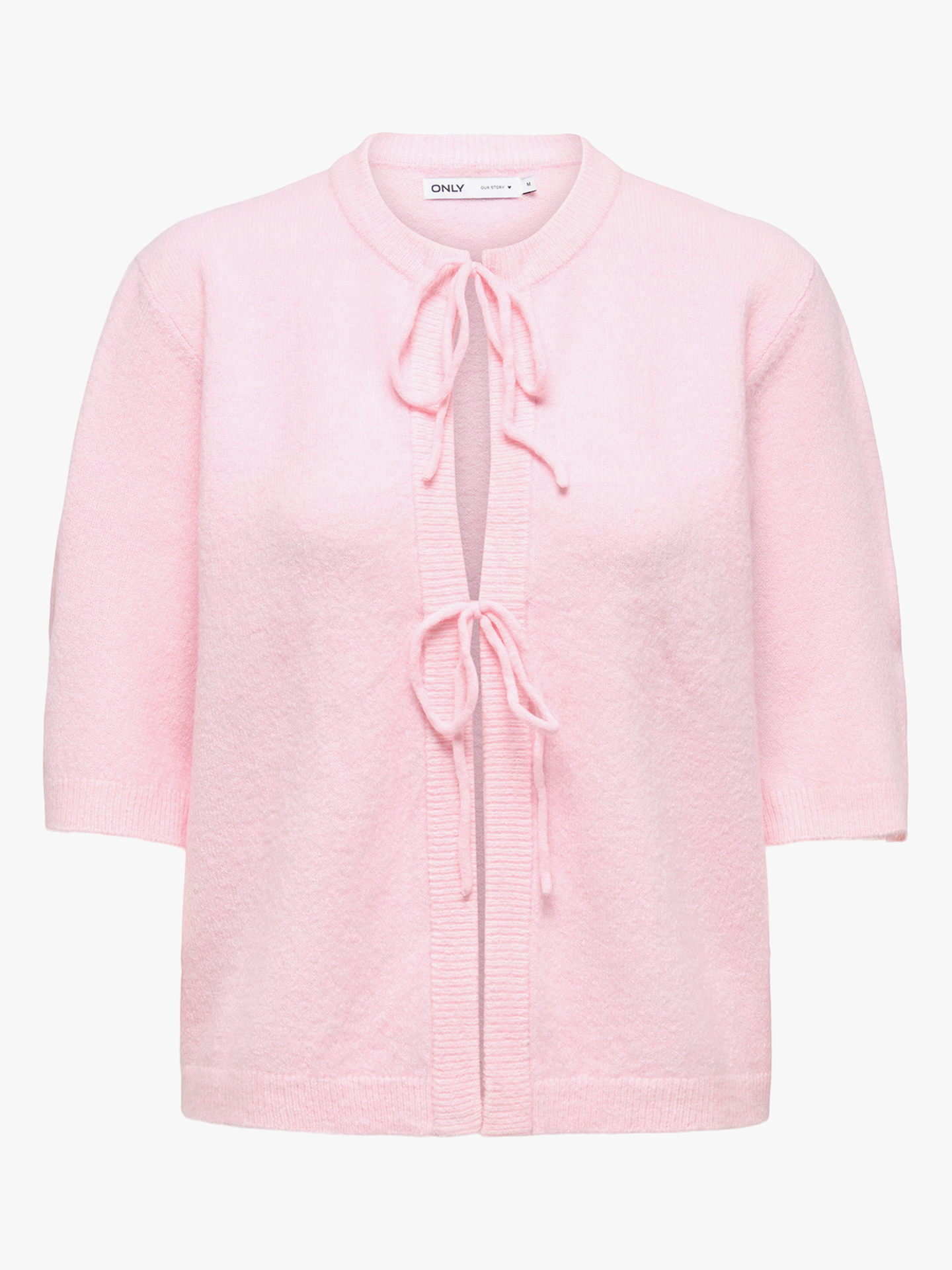 Only Simoni 2/4 Bow Cardigan Potpourri