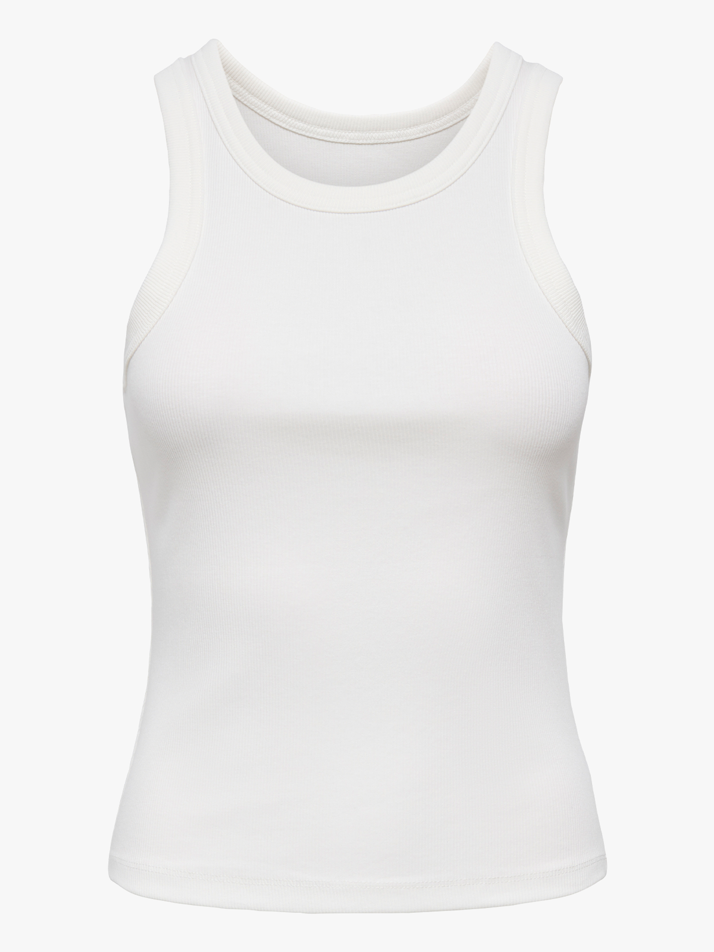 Only Val Life Tank Top Cloud Dancer