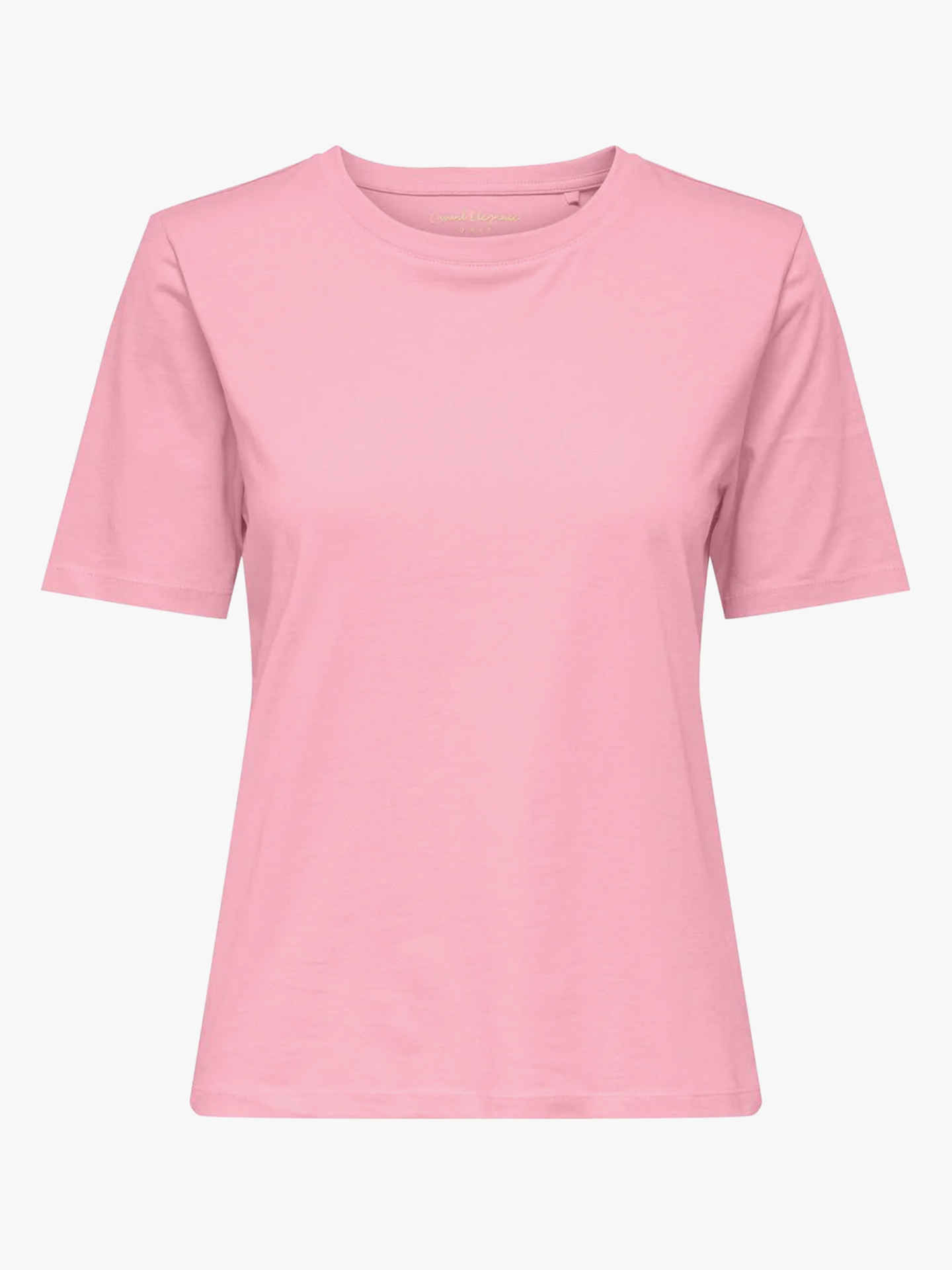 Only Happy Life Short Sleeve O-Neck Tee Rosa