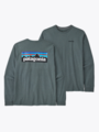 Patagonia Long Sleeve P-6 Logo Responsibili-T Nouveau Green