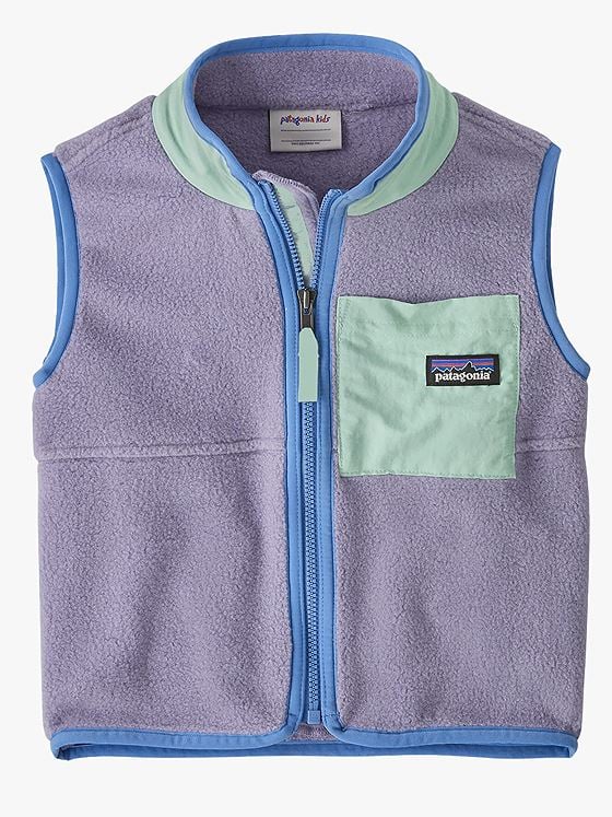 Patagonia Baby Synch Vest Concrete Purple
