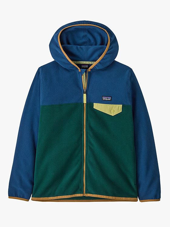 Patagonia Micro D Snap-T Fleece Jacket Cascade Green
