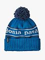 Patagonia Powder Town Beanie Park Stripe: Endless Blue