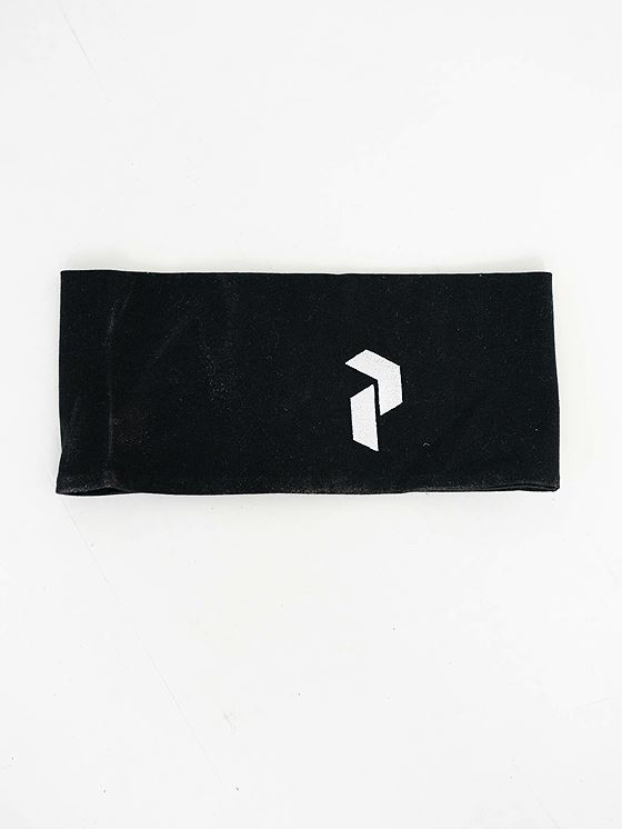 Peak Performance Logo Headband Black