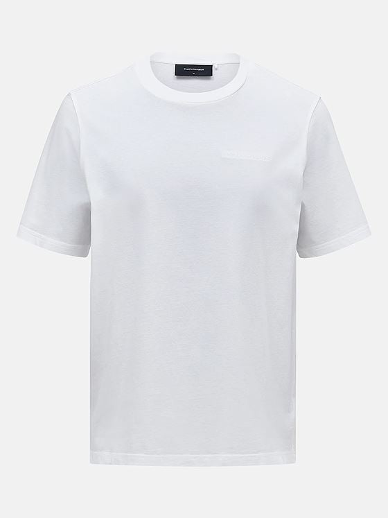 Peak Performance M Original Small Logo Tee OFFWHITE