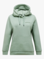 Peak Performance Original Small Logo Hood Green Valley