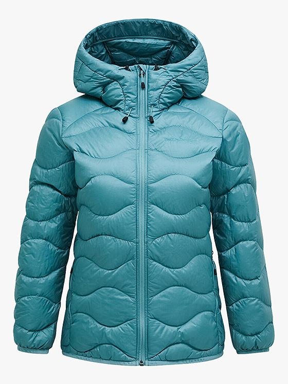 Peak Performance Helium Down Hood Jacket Women Deluded Vision