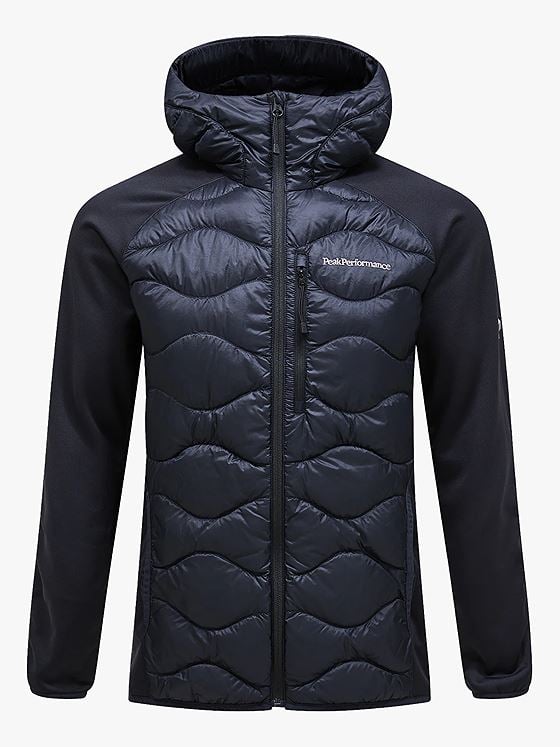 Peak Performance Helium Down Hybrid Hood Men BLACK