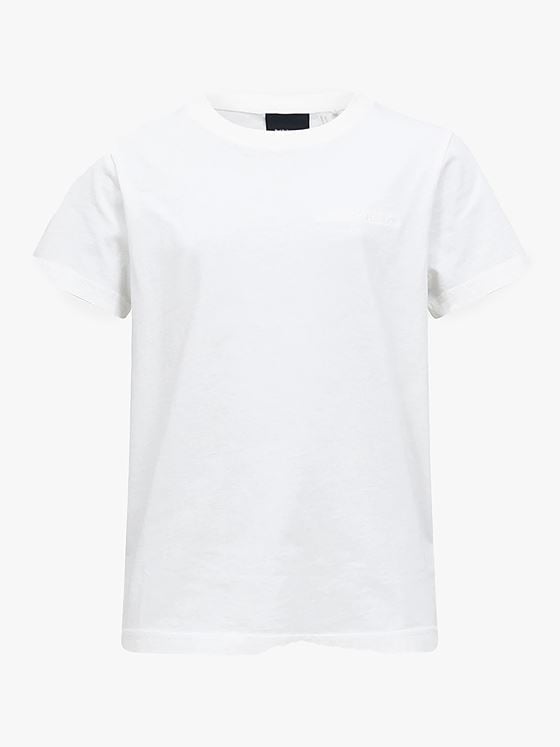 Peak Performance Jr Original Small Logo Tee Offwhite