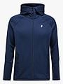 Peak Performance Rider Essentials Zip Hood Blue Shadow
